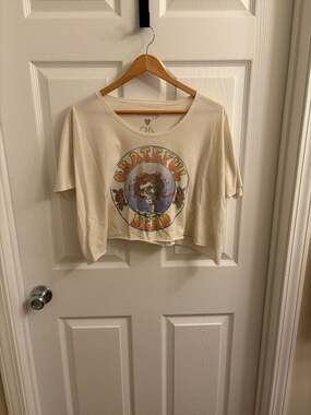 Chaser x Free People We The Free Grateful Dead Bertha Cropped XS